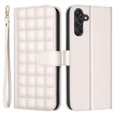 BINFEN COLOR - BINFEN COLOR f&ouml;r Samsung Galaxy A16 5G Pl&aring;nboksfodral Konstl&auml;der - Beige
