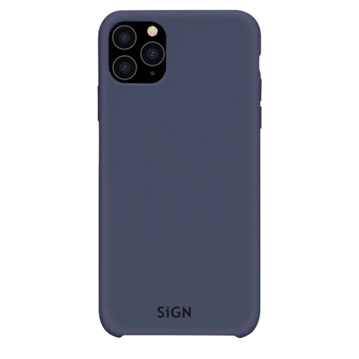 SiGN - SiGN iPhone 11/XR Skal Liquid Silicone - Blå