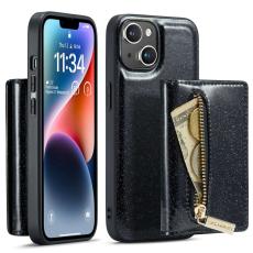 DG.MING - DG.MING M3 Series Mobilskal till iPhone 14 2-i-1 St&ouml;tt&aring;ligt Svart