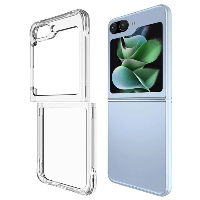 OEM - Galaxy Z Flip 5 Mobilskal Anti-drop - Transparent