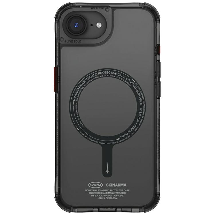 Skinarma Mobilskal till iPhone 16e MagSafe Saido - Svart