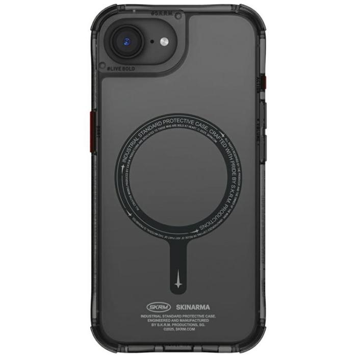 Skinarma - Skinarma iPhone 16e Mobilskal MagSafe Saido - Svart