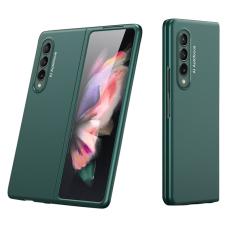 GKK - GKK Samsung Galaxy Z Fold3 Fodral Ultra Tun Hard PC - Gr&ouml;n