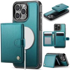 JEEHOOD - JEEHOOD J09 Fodral iPhone 13 Pro Max RFID-Skydding Gr&ouml;n