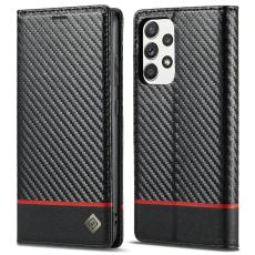 LC.imeeke - LC.IMEEKE Pl&aring;nboksfodral Carbon Fiber M&ouml;nster Konstl&auml;der - Svart
