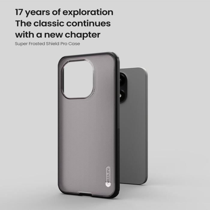 Nillkin - NILLKIN Super Frosted Shield Pro Mobilskal till Xiaomi 15T Svart