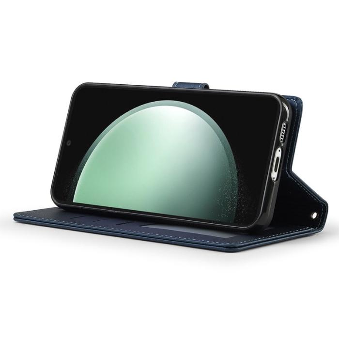 LC.imeeke - LC.IMEEKE L2 Series Samsung Galaxy A36 Plånboksfodral Konstläder - Blå