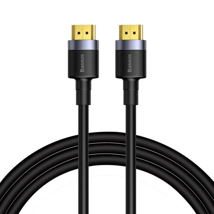 BASEUS - Baseus Cafule HDMI 2.0 kabel 4K 60 Hz 3D 18 Gbps 3 m - Svart
