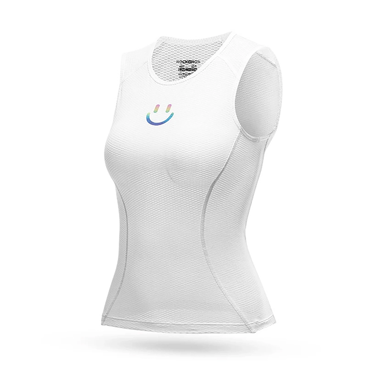 Rockbros Snabbtorkande Cykelväst Dam XL/XXL - Vit | 3778 | AlltMobil