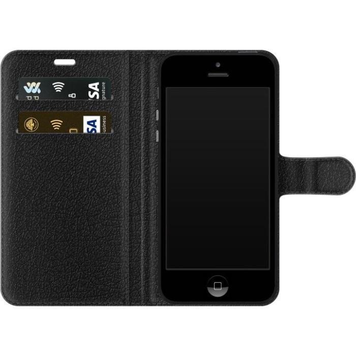 iSecrets - Plånboksfodral till Apple iPhone SE (2016) med Fancy