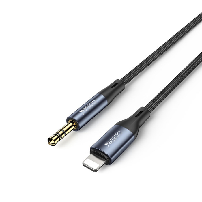 A-One Brand - Lightning Till Aux Kabel 3.5mm - Svart