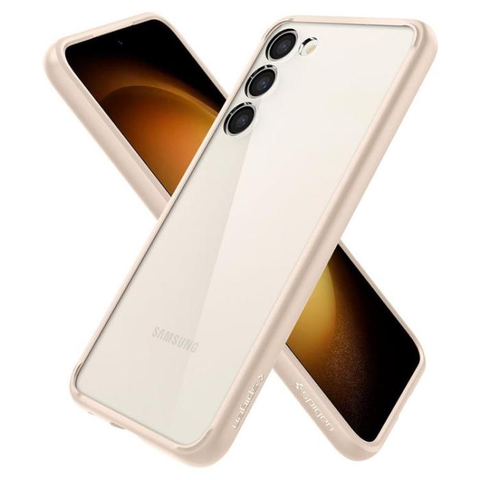 UTGATT - Spigen Galaxy S23 Mobiskal Ultra Hybrid - Sand Beige