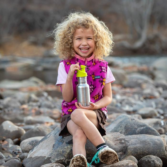 UTGATT5 - KLEAN KANTEEN Classic Narrow Barnflaska 355ml (w/ Kid Sport Cap)