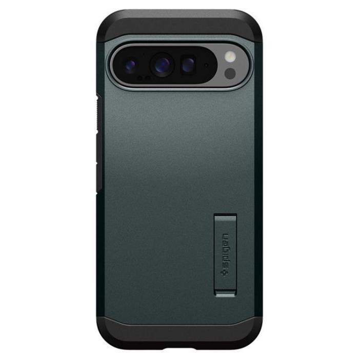 Spigen - Spigen Google Pixel 9 Pro XL Mobilskal Tough Armor - Abyss Grön