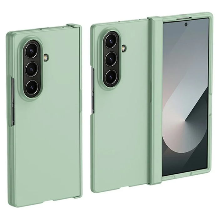 ABEEL - ABEEL Galaxy Z Fold 7 Mobilskal Skin Feel - Ljusgrön