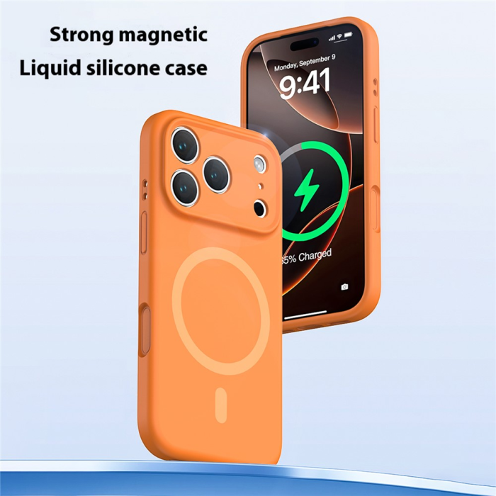 A-One Brand - iPhone 17 Pro Mobiskal MagSafe Precision Fit - Krämgul
