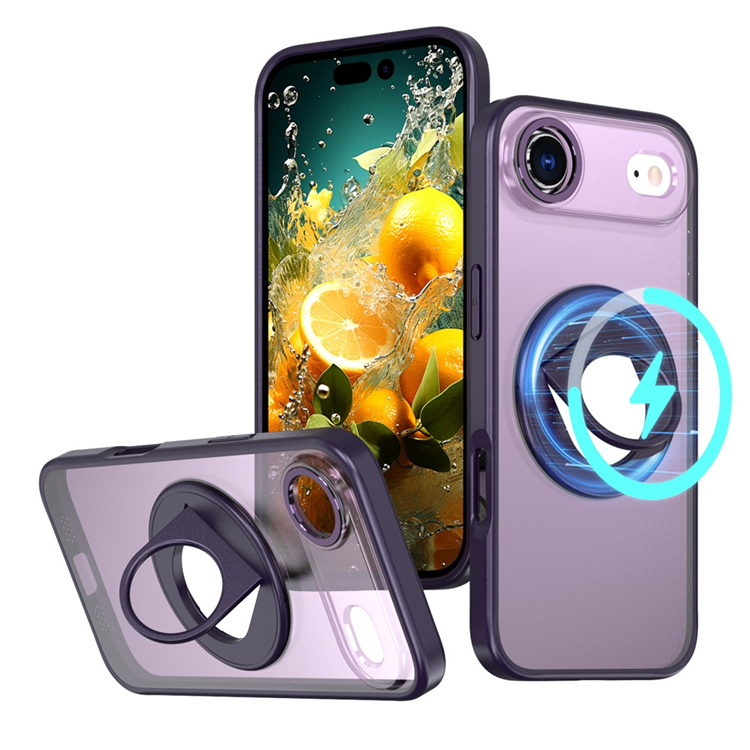 iPhone Air Mobilskal MagSafe Rotating Kickstand - Lila | 2353 | AlltMobil