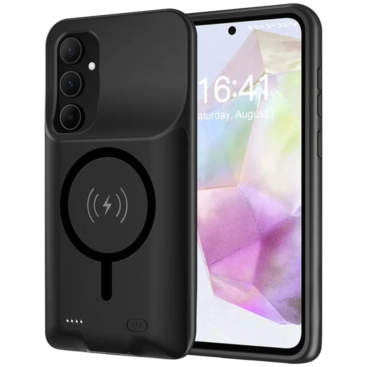 Galaxy A54 5G Batteriskal Magsafe 10000mAh - Svart | 2353 | AlltMobil