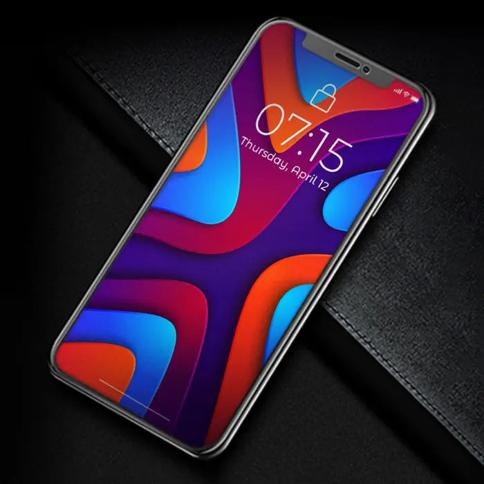 OEM - Härdat Glas Mattskydd 2,5D för iPhone 15 Plus