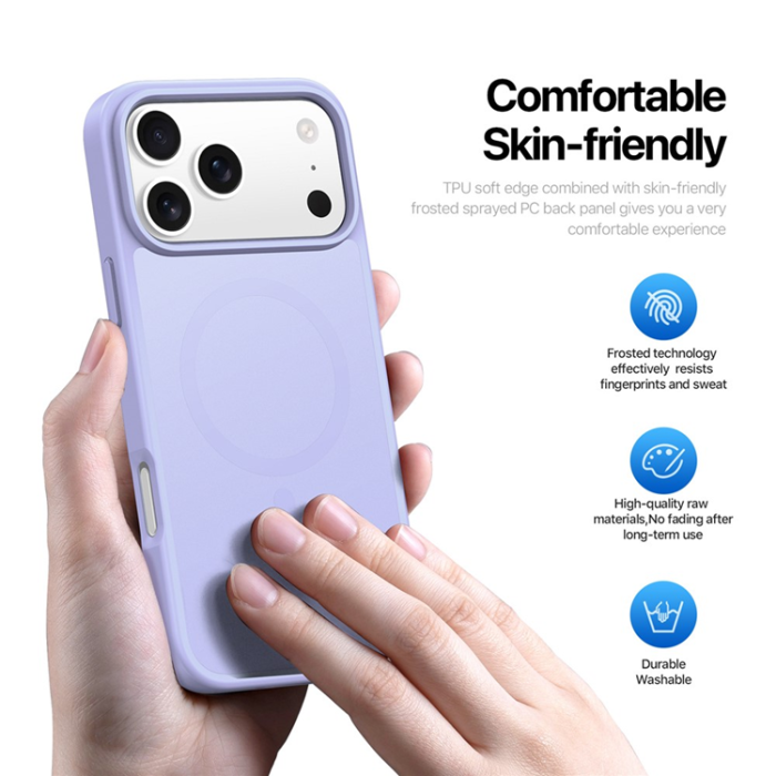 Dux Ducis - Dux Ducis iPhone 17 Pro Max Mobilskal MagSafe Yind - Ljuslila