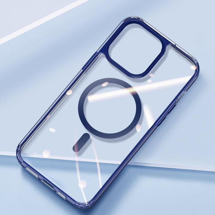 Dux Ducis - Dux Ducis iPhone 14 Pro Skal MagSafe Clin2 Magnetic - Blå