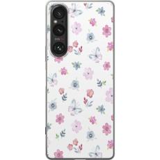 iSecrets - Mobilskal till Sony Xperia 1 VI med Blommor och fjärillar