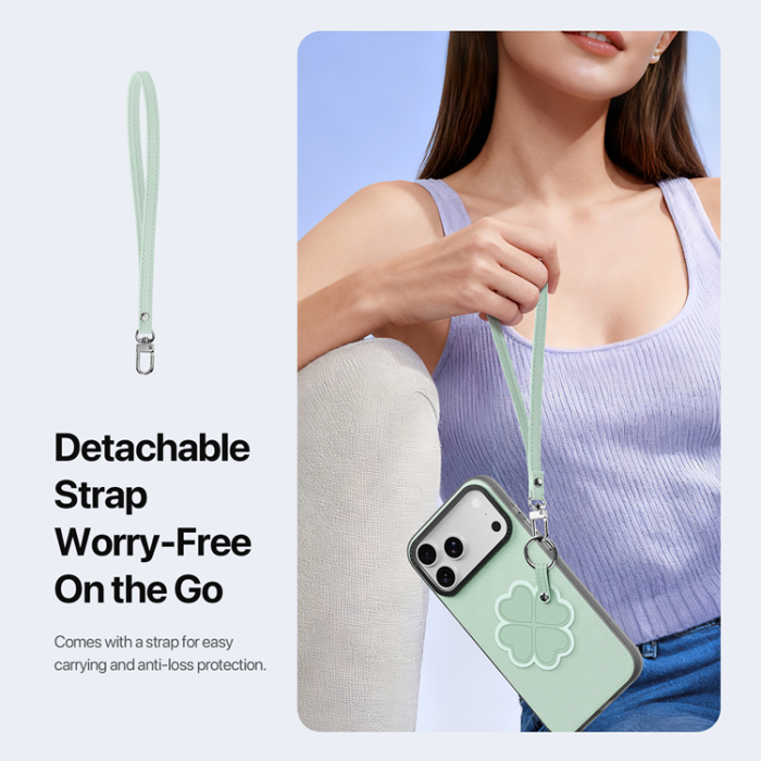 Dux Ducis - DUX DUCIS iPhone 17 Pro Mobilskal med Fingerring/Rem Luvy Series