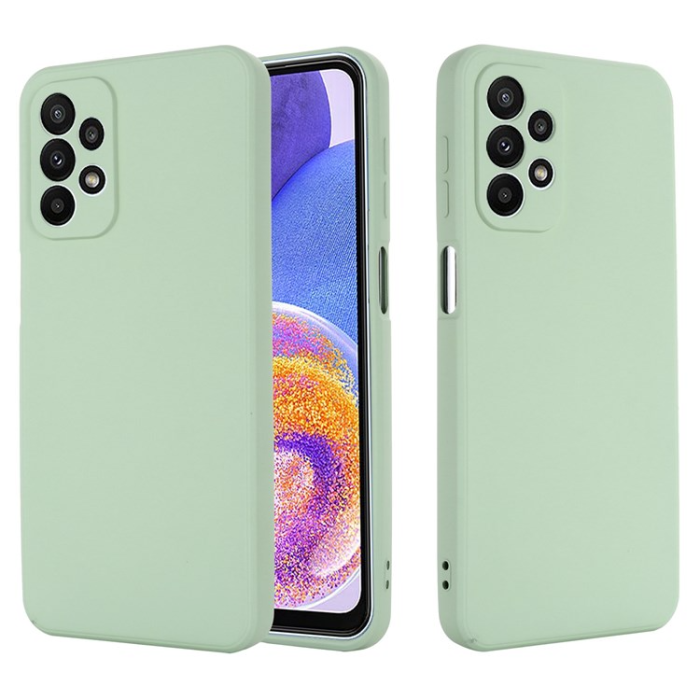 A-One Brand - Galaxy A23 4G/5G Mobilskal Liquid Silicone - Grön