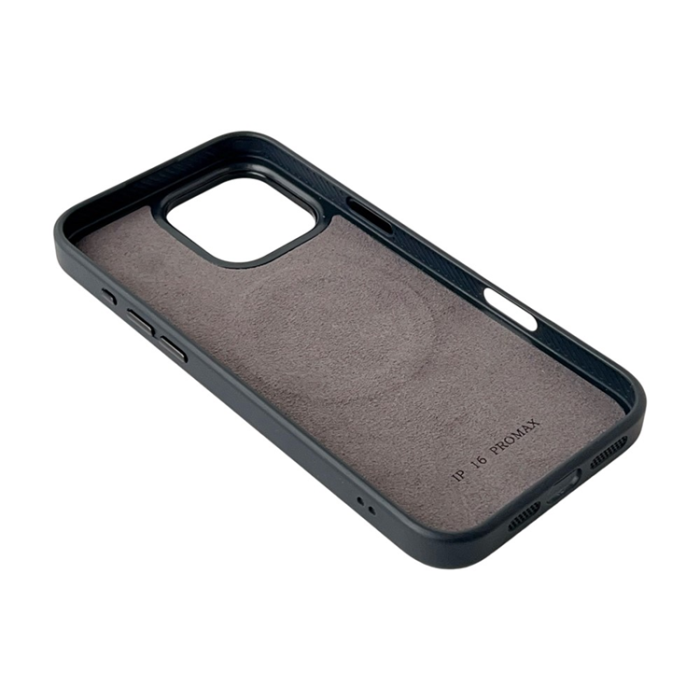 A-One Brand - iPhone 16 Pro Max Mobilskal MagSafe 4 Colors NFC DIY Smart E-Ink - Svart