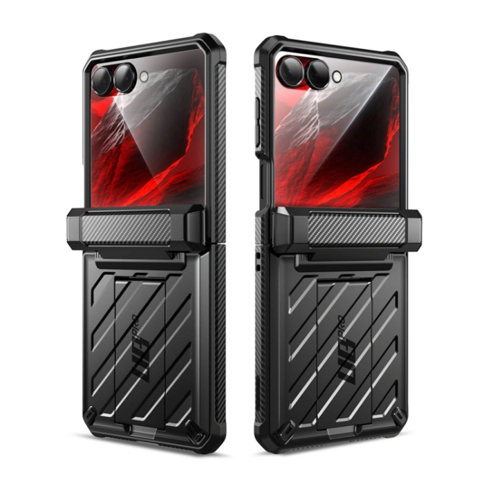 SupCase - SupCase Mobilskal För Galaxy Z Flip 8 Unicorn Beetle Pro - Svart