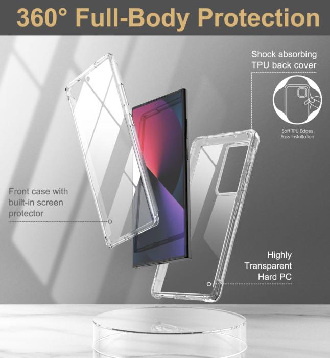 Tech-Protect - Tech-Protect Galaxy S23 Ultra Kevlar Pro - Clear