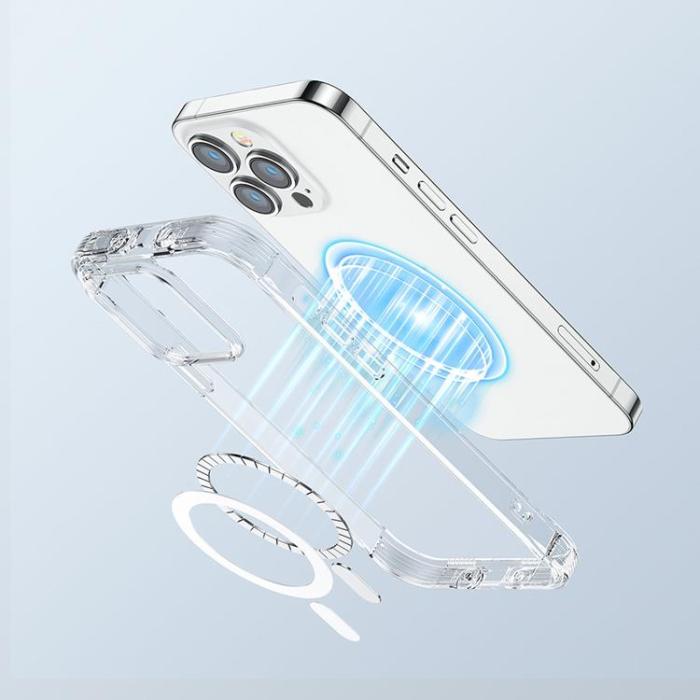 Joyroom - Joyroom iPhone 14 Pro Skal Magsafe Defender Armored - Clear