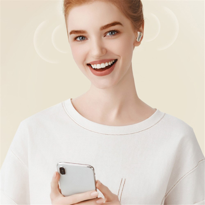 ROCK - ROCK TWS Trådlösa Bluetooth Stereo Hörlurar In-ear Retro Design