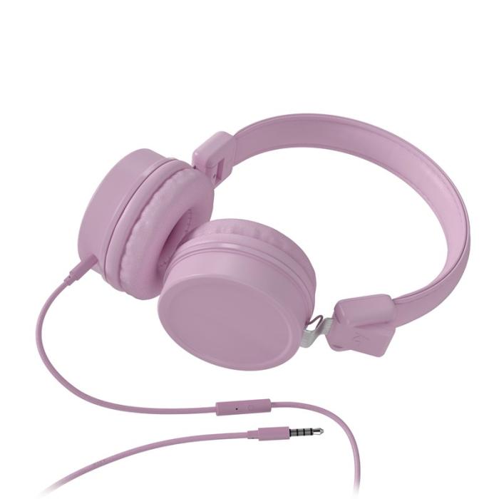 UTGATT5 - KITSOUND Hörlur Brooklyn On-Ear Mic - Rosa