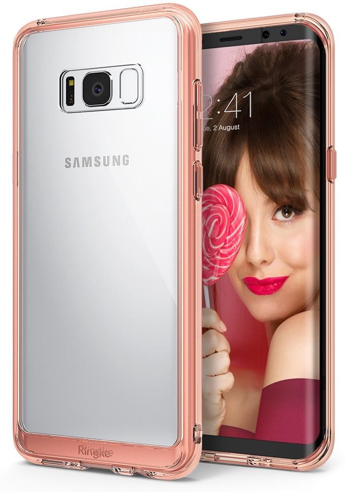 Ringke Fusion Shock Absorption Skal till Samsung Galaxy S8 Plus - Rose Gold | 2353 | AlltMobil