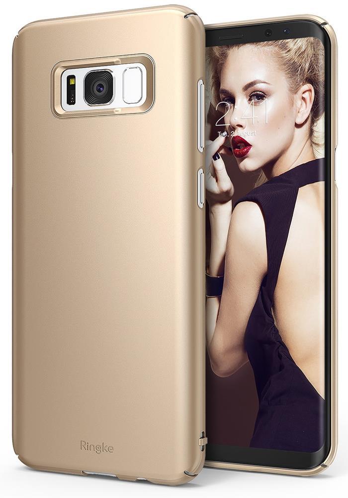 Ringke Slim Skal till Samsung Galaxy S8 Plus - Gold | 2353 | AlltMobil