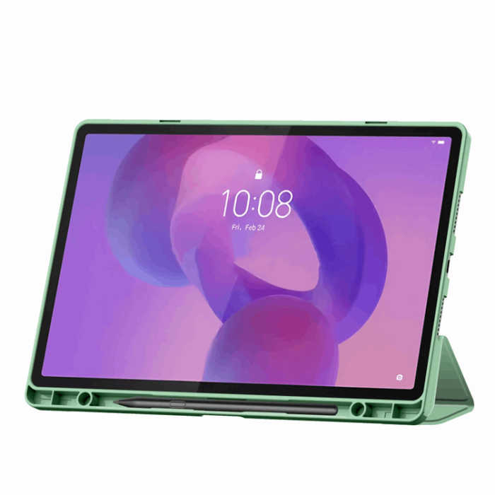 Tech-Protect - Tech-Protect Lenovo Idea Tab Pro Fodral Smart - Grön