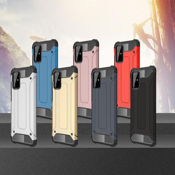 UTGATT1 - Hybrid Armor skal Galaxy S20 Ultra Blå