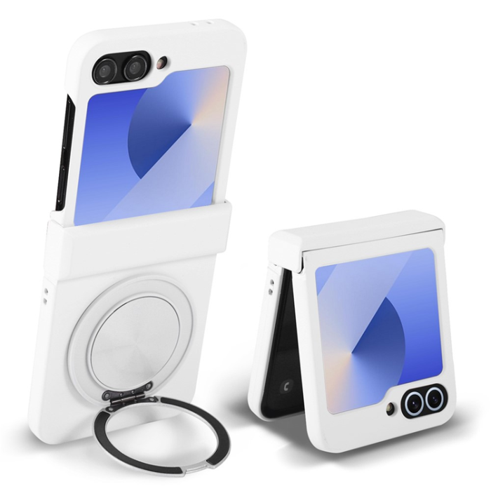 A-One Brand - Galaxy Z Flip 6 Mobilskal MagSafe Electroplated Vein Rotating