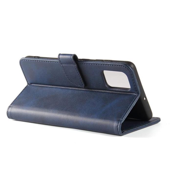 UTGATT5 - Magnet Elegant Kickstand Fodral Samsung Galaxy A51 5G - Blå