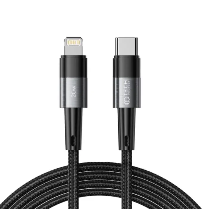Tech-Protect - Tech-Protect USB-C till Lightning kabel Ultraboost 2m - Grå