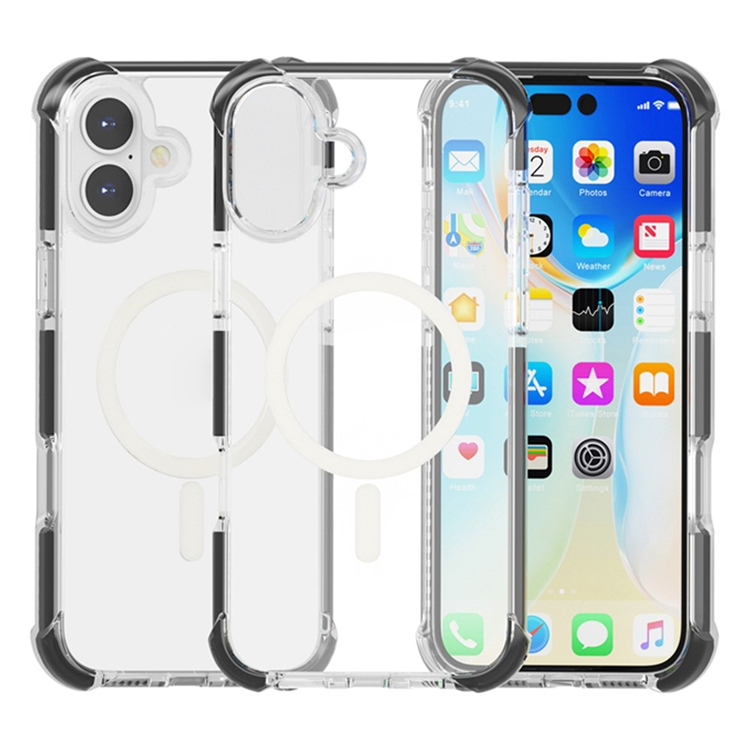 iPhone 17 Mobilskal MagSafe Förstärkta Hörn Acrylic | 2353 | AlltMobil