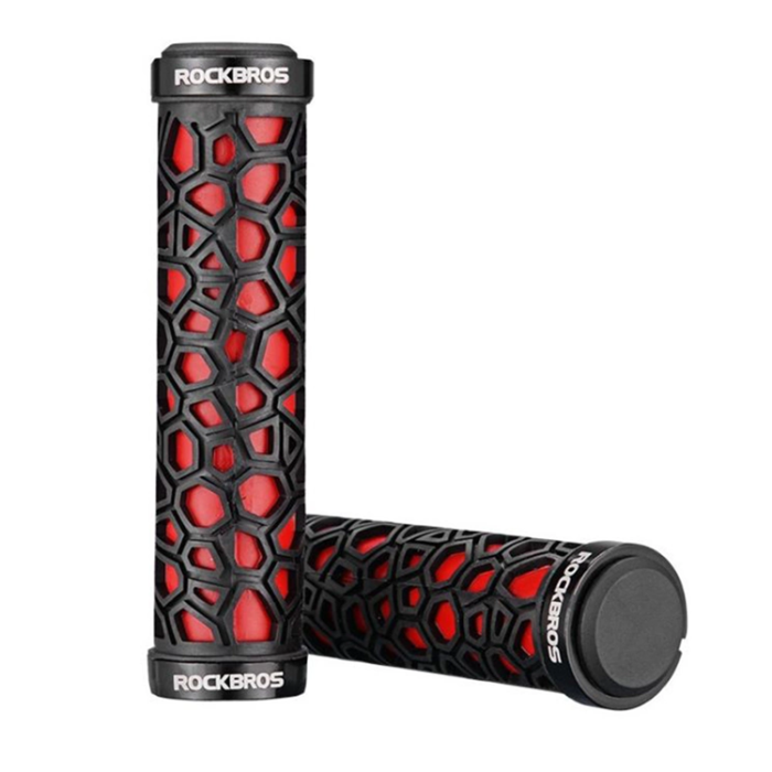 Rockbros - Rockbros Bicycle Greppar - Röd/Svart