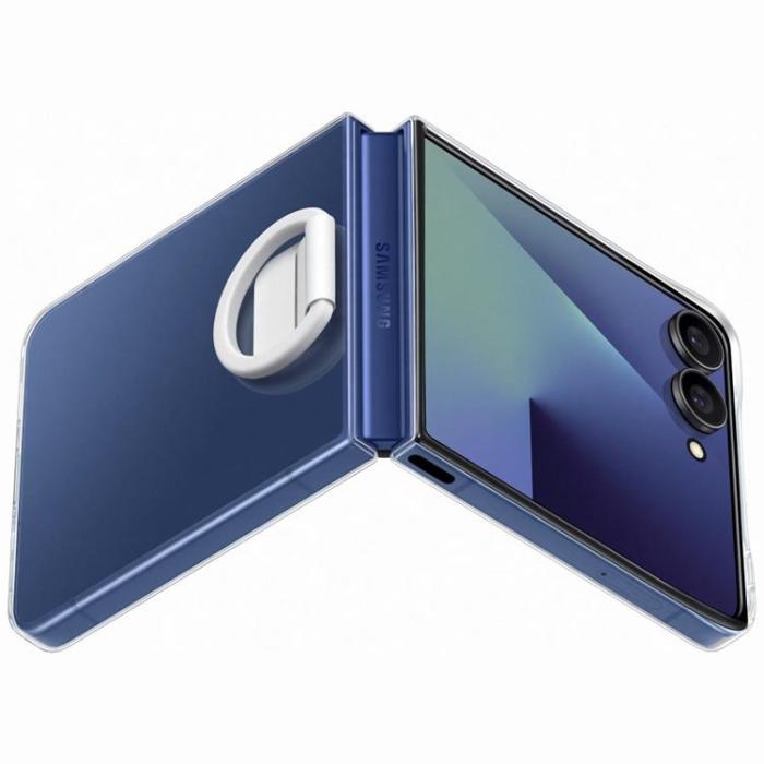 Samsung - Samsung Galaxy Z Flip 7 Mobilskal Ring - Transparent
