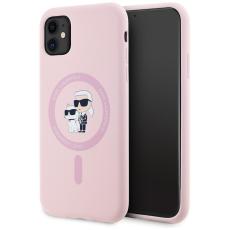 KARL LAGERFELD - Karl Lagerfeld Mobilskal till iPhone 11 MagSafe MagSafe Silikon
