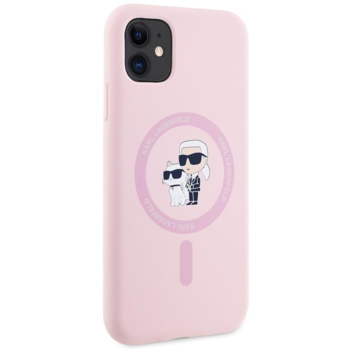 KARL LAGERFELD - Karl Lagerfeld Mobilskal till iPhone 11 MagSafe MagSafe Silikon