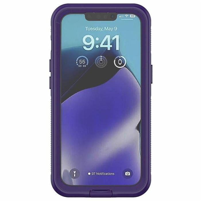 OEM - iPhone 15 Mobilskal IP68 Vattentätt - Lila
