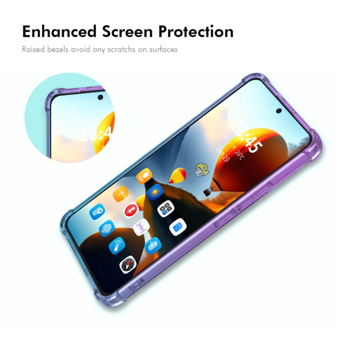ENKAY - ENKAY Sony Xperia 1 VII Mobilskal Reinforced TPU - Rosa/Guld
