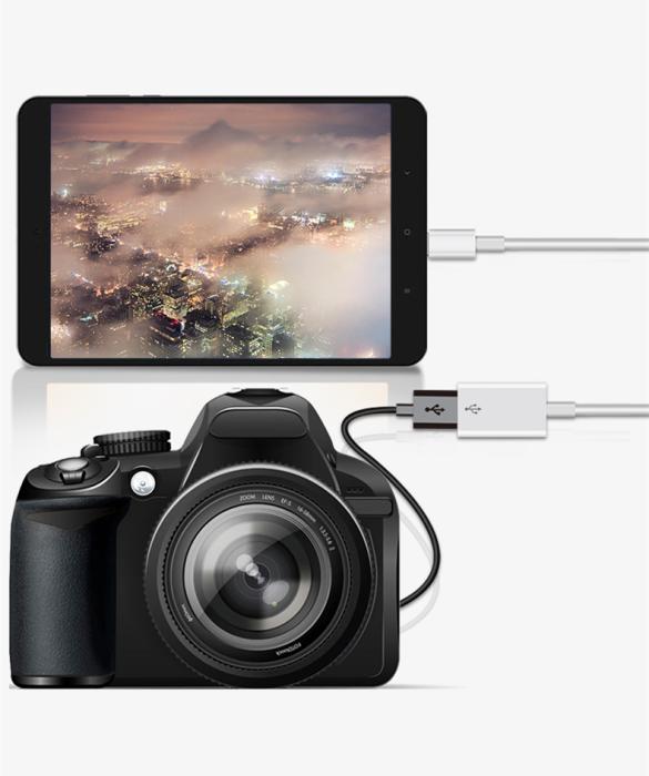 UTGATT1 - SiGN USB-C till USB Kamera Adapter - Vit