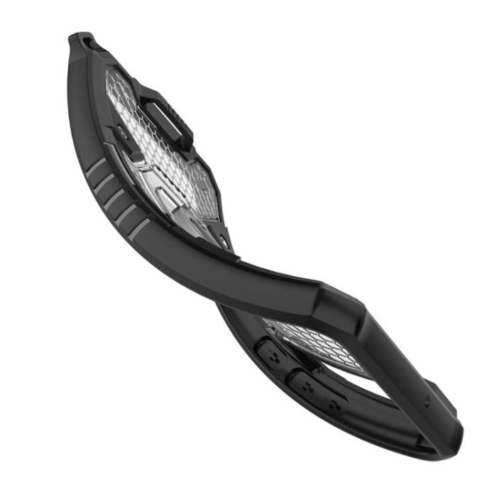 OEM - Ring Kickstand Skal Galaxy S22 5G - Vit